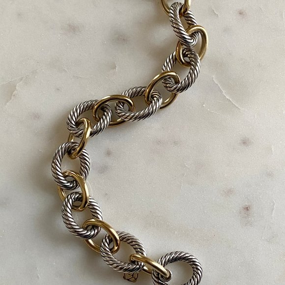 David Yurman Large Oval Link Bracelet - Picture 2 of 7